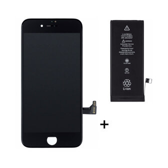 accu iPhone 8 met lcd zwart origineel