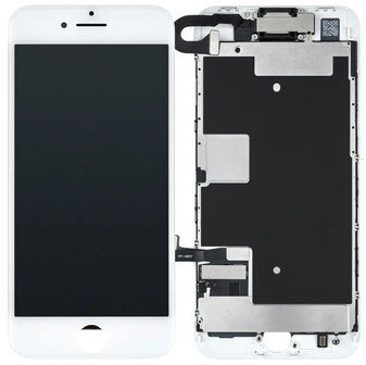 Voorgemonteerd scherm wit iPhone 8 origineel