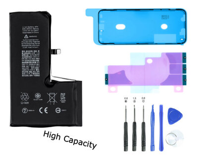 Accu iPhone Xs High Capacity complete set