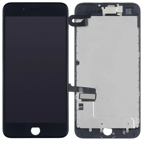 Voorgemonteerd scherm en Lcd zwart iPhone 7 plus origineel