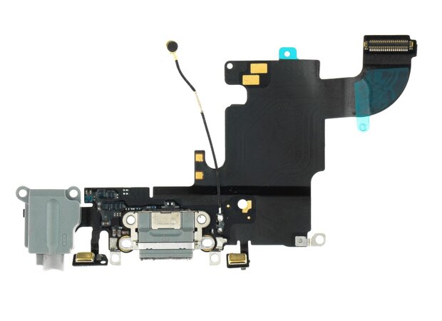 iPhone 6s dock connector donkergrijs