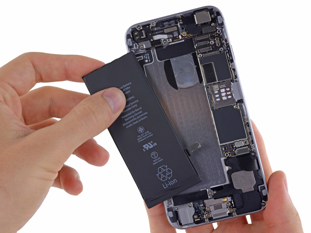 Batterij iPhone 6 zelf vervangen AA+ kwaliteit - iPhoneAccushop.nl - iPhone Shop - Specialist in verkoop van de beste batterijen en originele LCD schermen