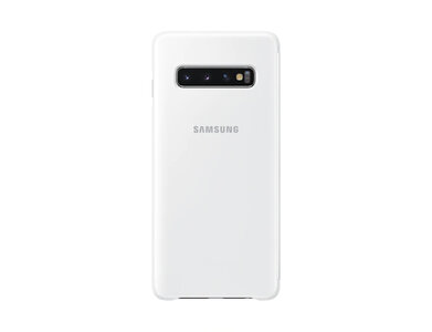 Clear View Cover - White, Samsung Galaxy S10