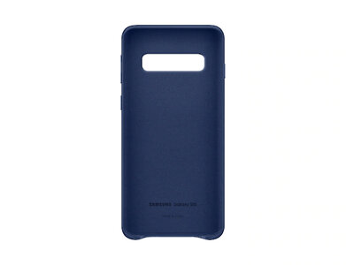 Leather Cover - Navy, Samsung Galaxy S10