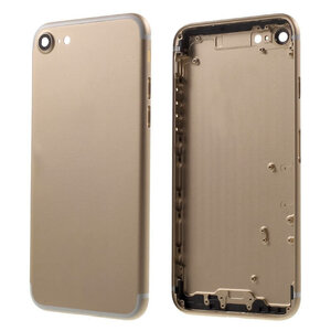 Achterkant - Goud, voor model iPhone 7 (excl. Logo)