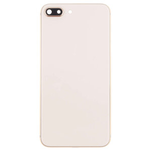 Achterkant - Goud, voor model iPhone iPhone 8 Plus (excl. Logo)
