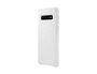 Leather Cover - White, Samsung Galaxy S10_