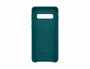 Leather Cover - Green Samsung Galaxy S10_